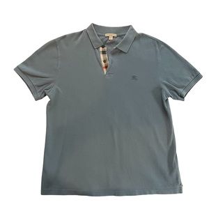 Burberry Airforce Blue Polo Shirt